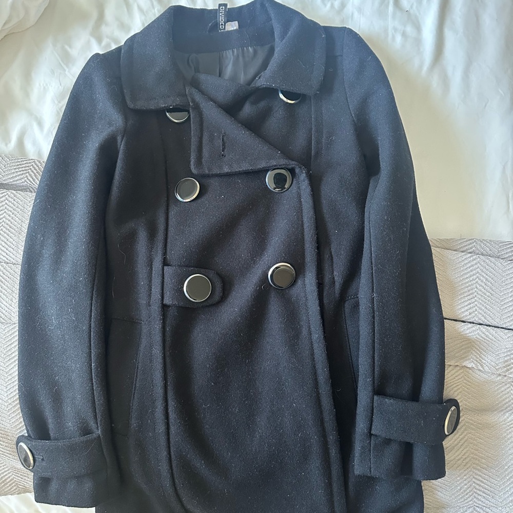 Excellent condition black coat